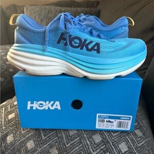 HOKA SIZE 10.  Worn3 times.  Too big for me.  Excellent condition